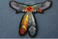 Feathers and Arrows Embroidered Patch
