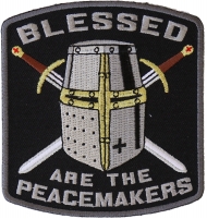 Blessed Are The Peacemakers Knight Patch