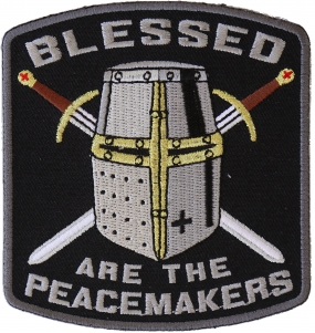 Blessed Are The Peacemakers Knight Patch