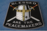 Blessed Are The Peacemakers Knight Patch