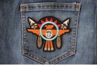 Native American Thunderbird Arrows Patch Native American Thunderbird Arrows Patch