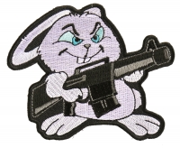 Machine Gun Bunny Rabbit Patch