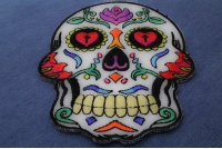 Sugar Skull White Patch