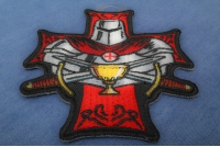 Templar Holy Grail Christian Patch