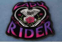 Lady Rider Path with Engine Roses