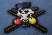 Pool Shark Skull Small Patch