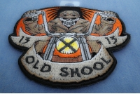 Old Skool Biker Patch