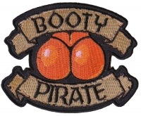 Booty Pirate Patch