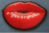 Kissing Lips Small Patch