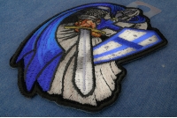 Blue Cape Knight Patch