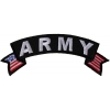 Army Small US Flag Rocker Patch
