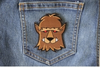 Wacky Wolf Patch Wacky Wolf Patch