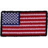 American Flag Embroidered Iron on Patch