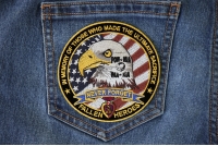 Fallen Heroes POW MIA WIA KIA Memorial Patch Fallen Heroes POW MIA WIA KIA Memorial Patch