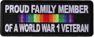 Proud Family Member of a World War 1 Veteran Patch