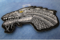 Dragon Patch Small with Yellow Eyes