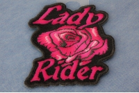 Lady Rider Pink Rose Patch