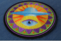 Spiritual Eye UFO Iron on Patch