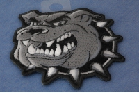 Bulldog Iron on Patch