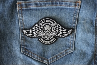 Old Skool Biker Forever Patch Old Skool Biker Forever Patch