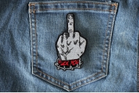 Fuck You Giving the Finger Patch Fuck You Giving the Finger Patch