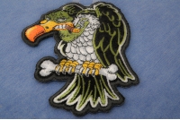 Vulture Patch Smoking a Cigar
