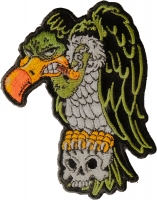 Vulture On Skull Patch