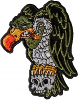 Vulture On Skull Patch