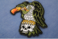 Vulture On Skull Patch
