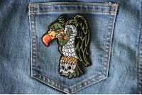Vulture On Skull Patch