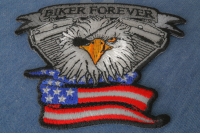 Biker Forever Eagle Eye Patch