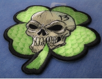 Clover Skull Patch