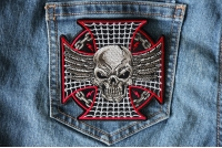 Maltese Skull Patch Maltese Skull Patch