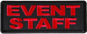 Even Staff Patch Red