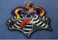 Jester Clown Skull Patch