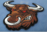 Angry Bull Iron on Patch