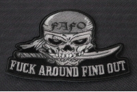 Fuck Around Find Out Skull Patch
