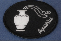 Aquarius zodiac sign Patch