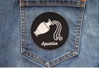 Aquarius zodiac sign Patch Aquarius zodiac sign Patch
