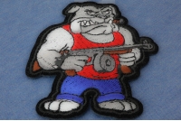 Bulldog Machine Gun Patch