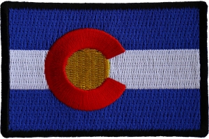 Colorado State Flag Patch