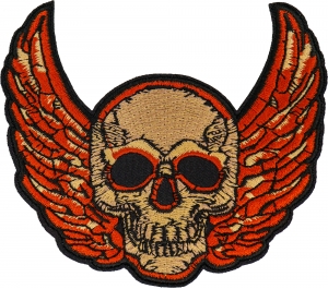 Winged Skull Patch