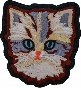Adorable Cat Iron on Patch