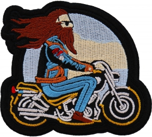 Scenic Biker Patch Embroidered