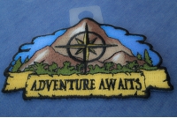 Adventure Awaits Hiker Patch