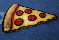 Pizza Slice Iron on Patch