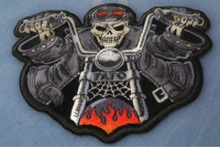 Skeleton Rider Patch