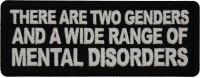 There are two genders a wide range of Mental disorders Patch