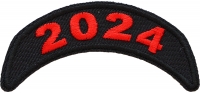 2024 Patch Upper Rocker Red