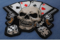 Gambler Skull Patch